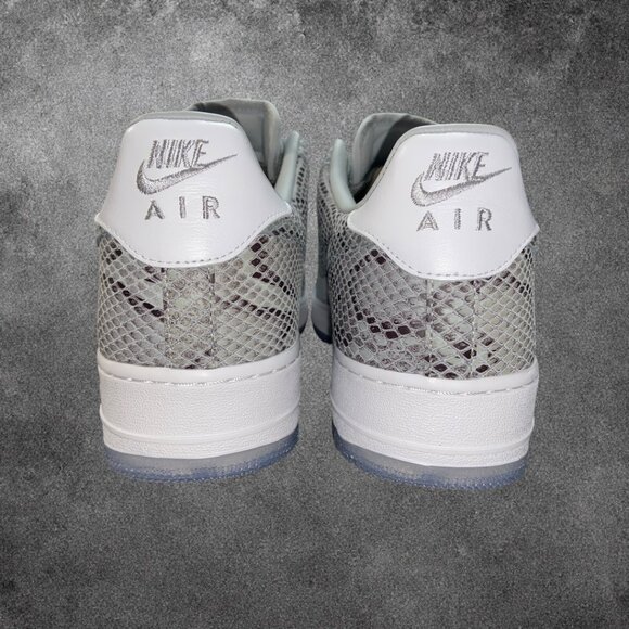 Nike Air Force 1 Low NBY \'Nike By You\' White/Grey/Black Mens Size 12.5 NEW main image 7